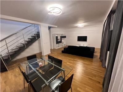Inchiriere duplex 4 camere cu gradina de 85 mp zona Barbu Vacarescu